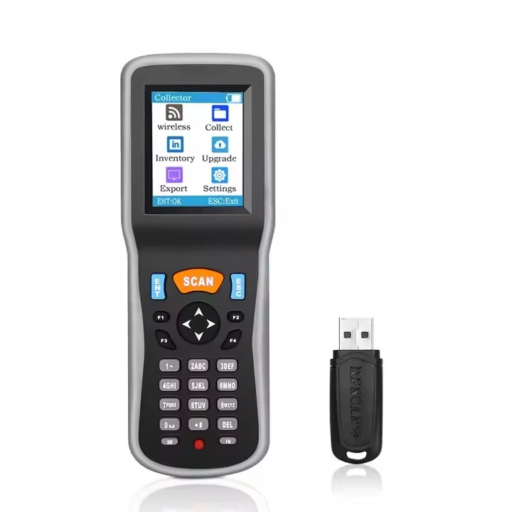 GTCODESTAR Data Collector Inventory Scanner Handheld 2D Barcode Reader Wireless Barcode Scanner for Warehouse QR Code Scanning