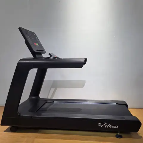 Professional Commercial Use Fitness Equipment Running Machine with Wireless Charger and Light Tape Trademill