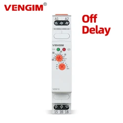 VG5210 Off Delay Time Relay 220V 24V 12V AC/DC
