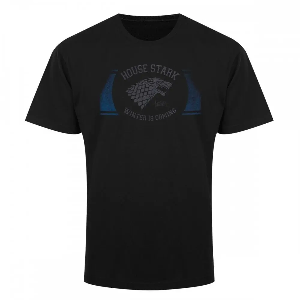 Gammee Ooff Throneess Houssee Staarrk DIREWOLF WINTER IS COMING T-Shirt NWT Licensed