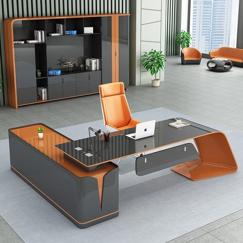

Office Furniture Boss Desk Manager Executive Office Desk Table Ceo Luxury Desk Boss Table for Office