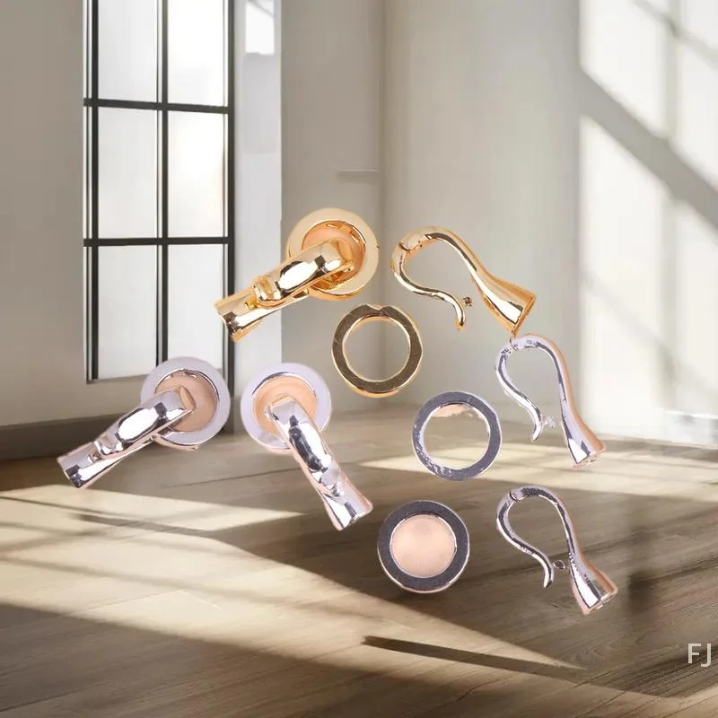 Zapięcia 2-częściowe do samodzielnego tworzenia biżuterii z pereł, bransolet, naszyjników, końcówki, koraliki, łączniki.