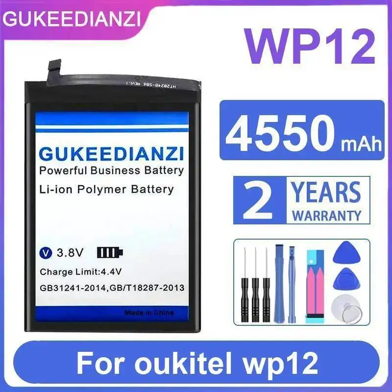 

Premium Replacement For Oukitel Wp12 Long Lasting 4550Mah Mobile Phone Battery