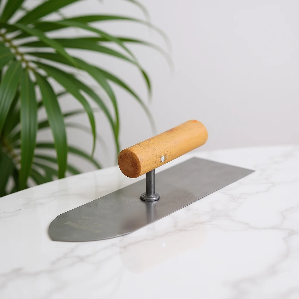 

Versatile Stainless Steel Trowel for Concrete Drywall and Plastering Reduce Hand Fatigue Ideal for Professional