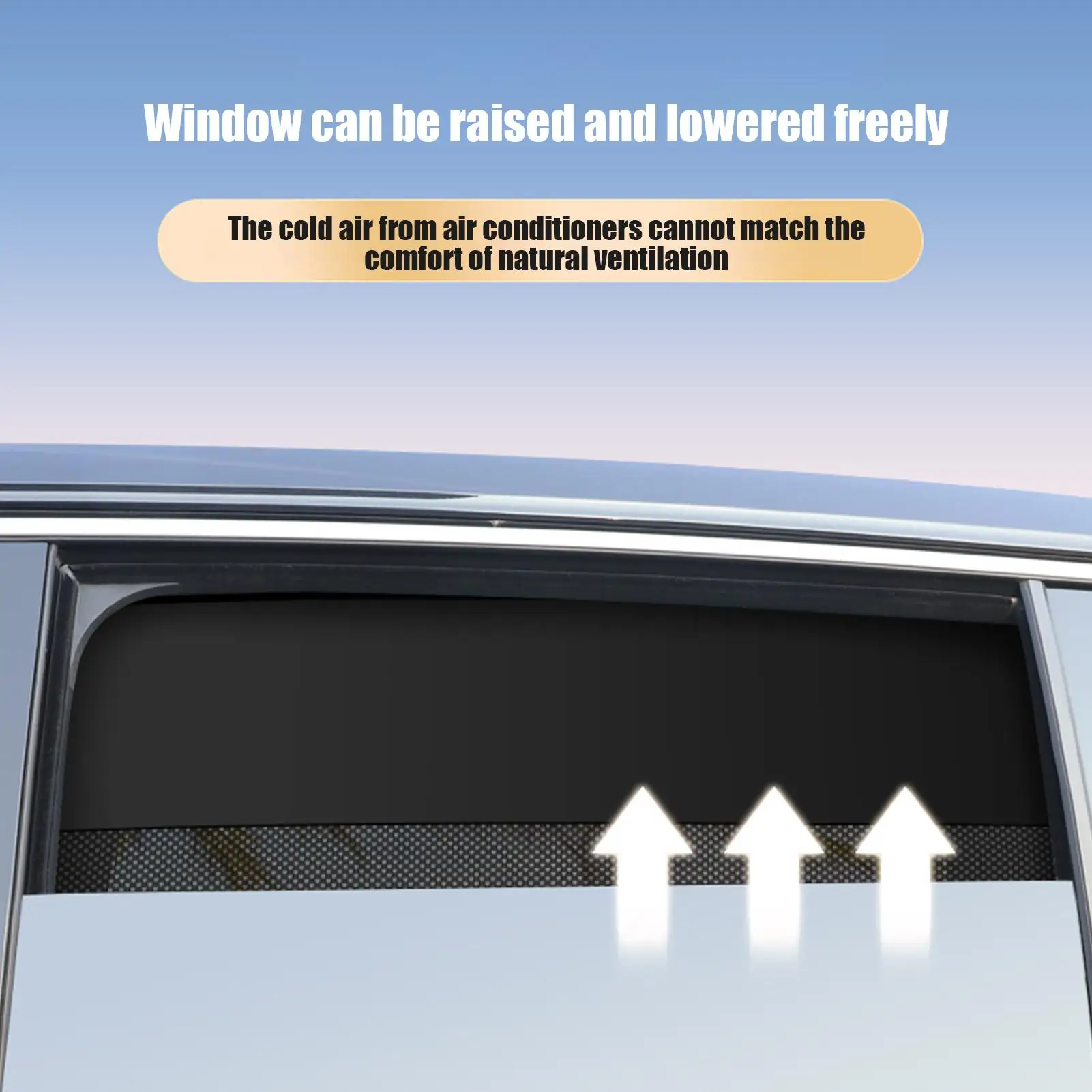 1pcs Car Shade Magnetic Double Layer Sun Shade Blocker Privacy Protector For Driver Car Sun Shield For Vehicle SUV - view 5