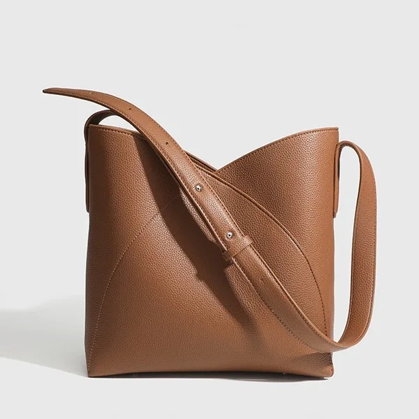 

Осень-зима 2022, новая нишевая дизайнерская сумка-тоут с лепестками, большая вместительная модная сумка на плечо, портативная косая сумка