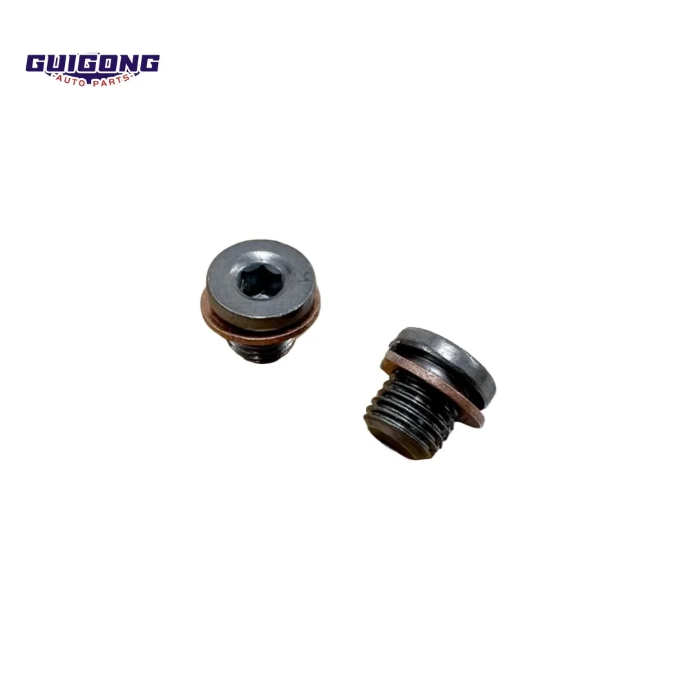 GUIGONG Transmission Drain Plug for VW Passat B8L Golf Tiguan Tayron DQ380 DQ500 7-Speed N90965401 M12*1.5*12 Car Accessories