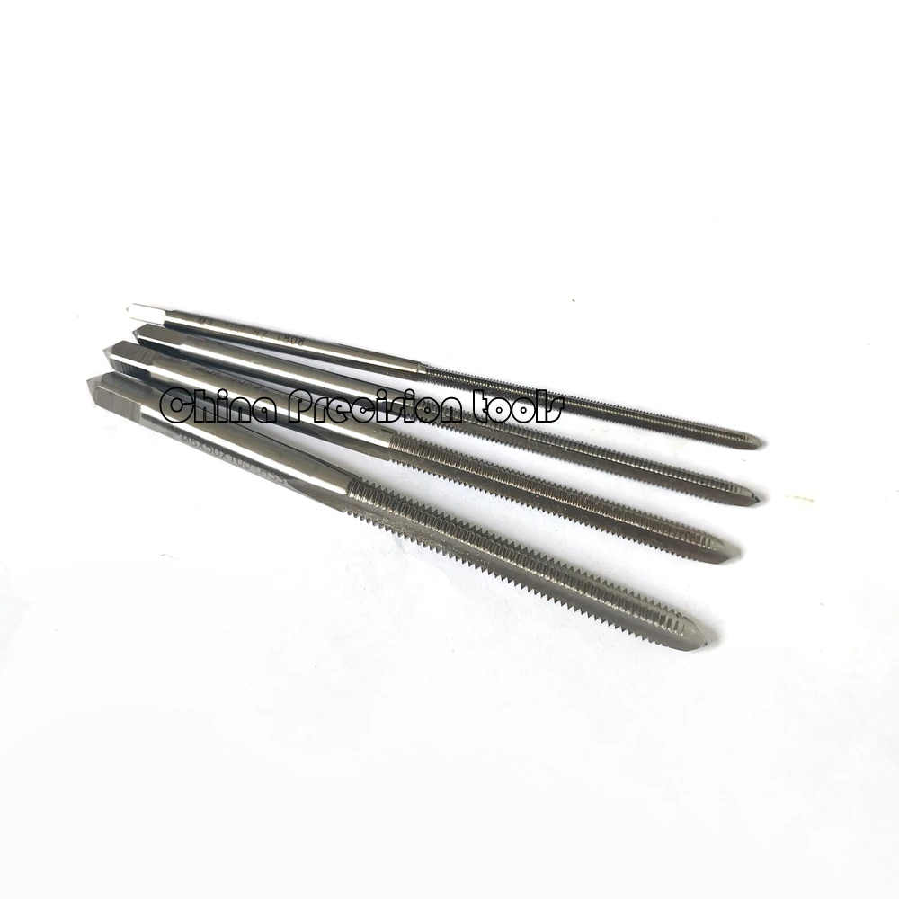 HSS Long handle Shank Tap extended Thread M3 M4 M5 M6 M8 100MM 40MM 50MM Thread Length Straight Flute taps for Deep hole