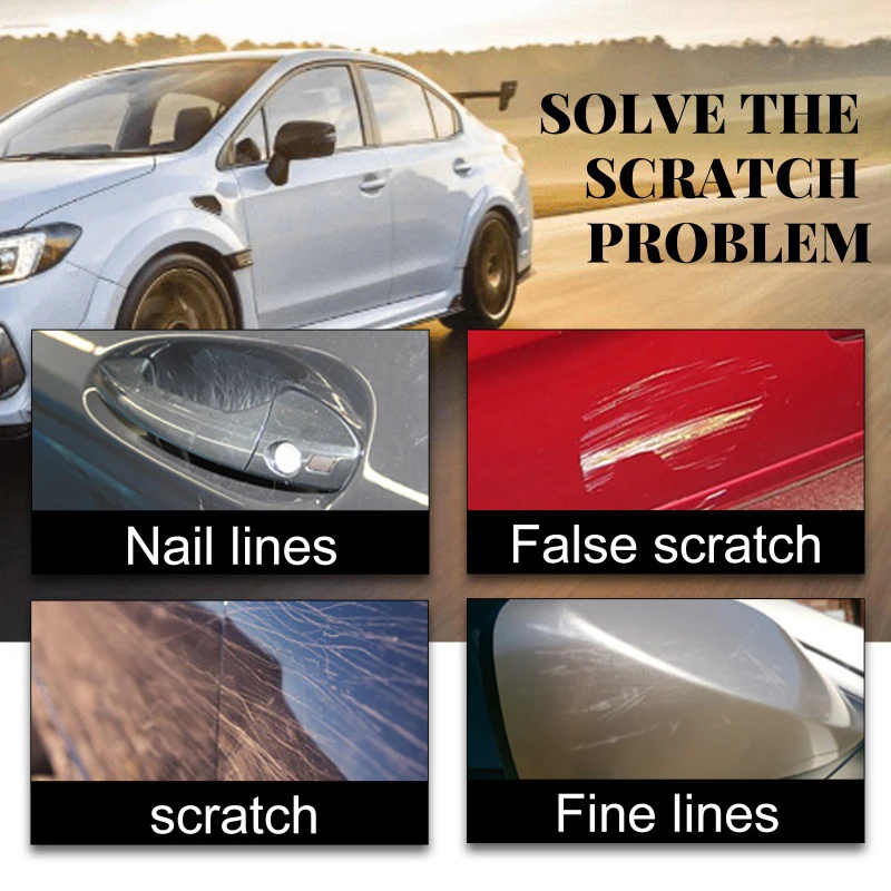 Magic Car Scratch Repair Cloth Nano Cloth Surface Scuffs Fix Car Scratch Remover Scratch Repair Water Polishing