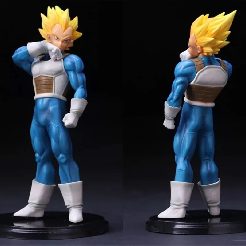 In Stock Bandai Dragon Ball Vegeta Battle Preparation Super Saiyan Warrior Awakening Ver  PVC Model Toy Gift Anime Action Figure