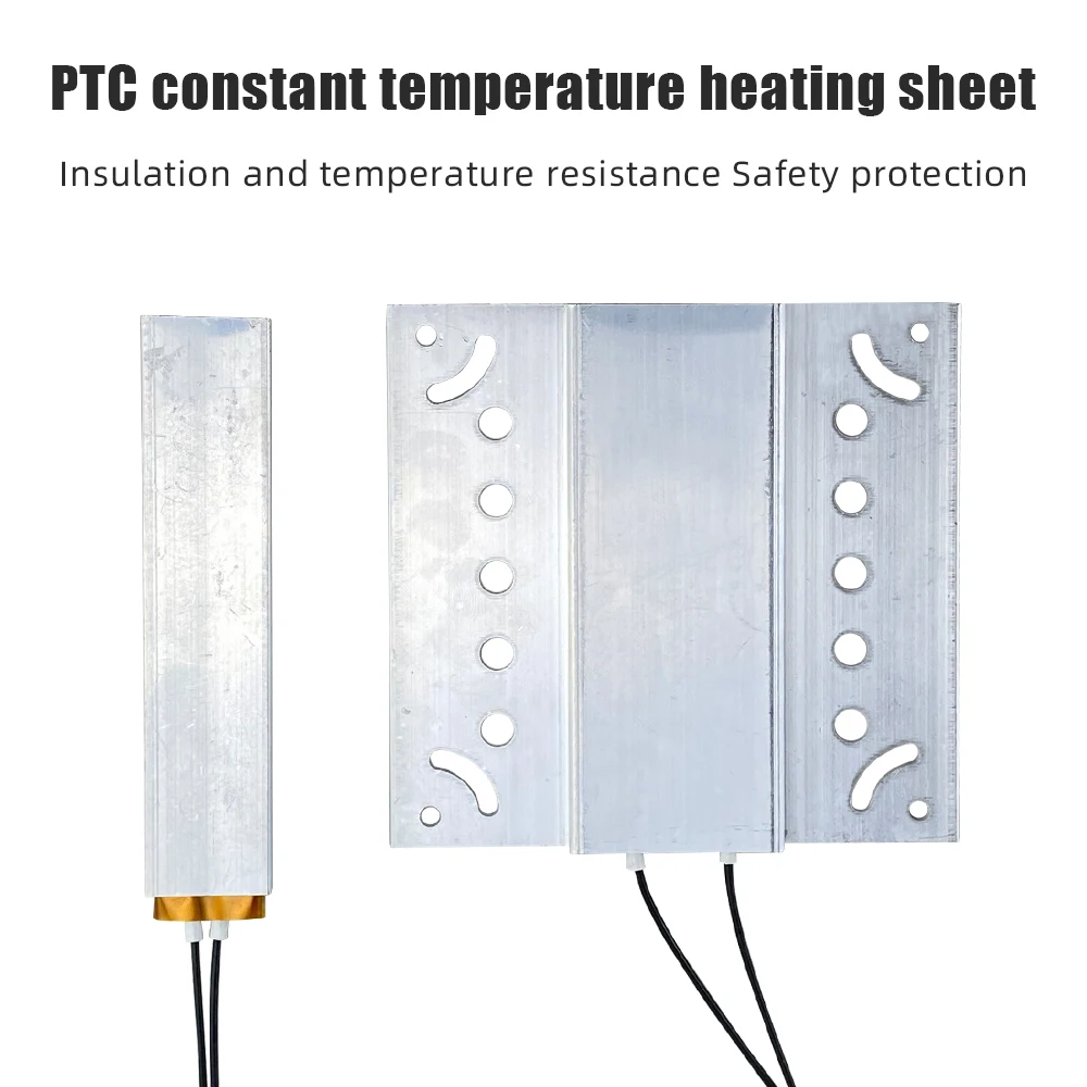 1 Pcs PTC Heating Element 12v/110v/220v Heater Egg Incubator adapt Poultry incubator Aluminum Shell