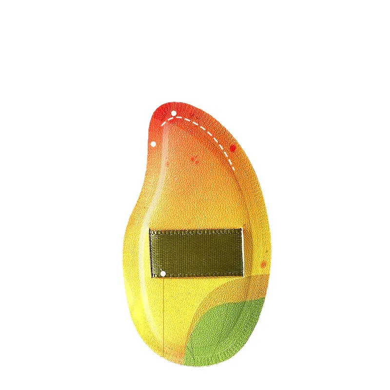 الإبهام وسادة هوائية نفخة لإسفنجة مزج شكل الفاكهة لأداة تسليط الضوء على مسحوق الأساس السائل