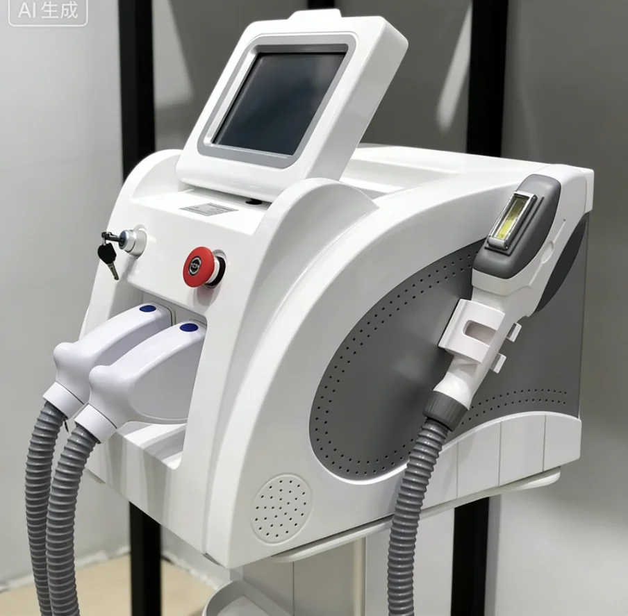 

Высококачественный профессиональный косметологический аппарат 2-в-1: IPL OPT для удаления волос, ND Yag лазер для удаления татуировок, пикосекундный лазер для косметологии