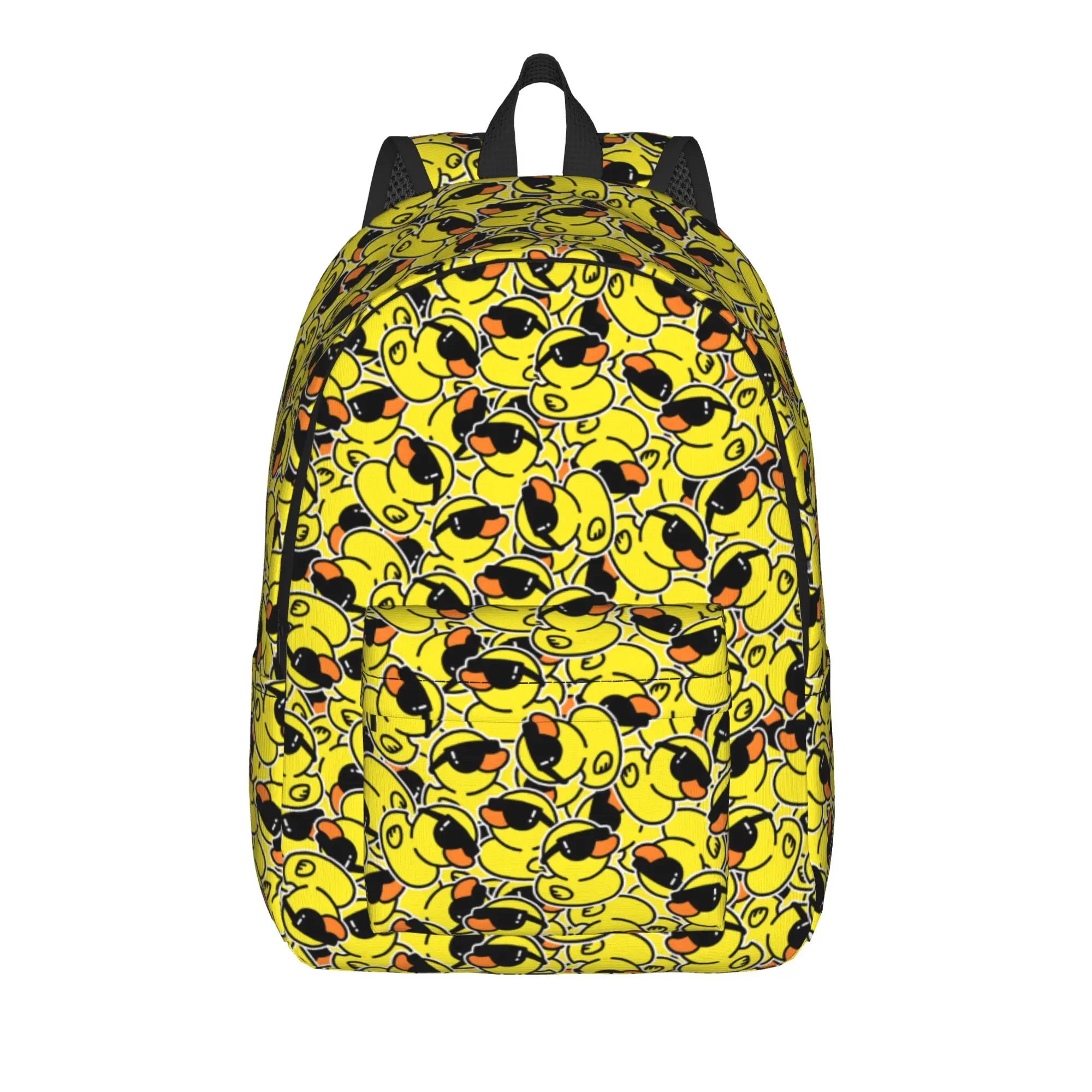 Duck seamless pattern rubber duck Backpack  Trekking Backpacks Boy Girl Cool School Bags High Quality Soft Rucksack