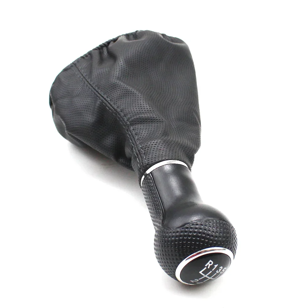 6X0711118F 5-Speed Gear Shift Knob Gaiter With Dust Cover Boot for VW Polo 1995-2002 Lupo 1999-2006