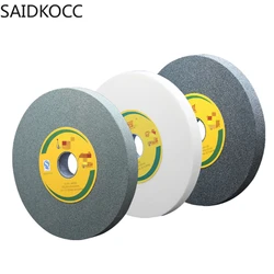 Ceramic Grinding Wheel Resistant Disc Abrasive Disc Polishing Metal Stone Wheel for Bench Grinders 125x12.7x16MM 46#60#80#120#