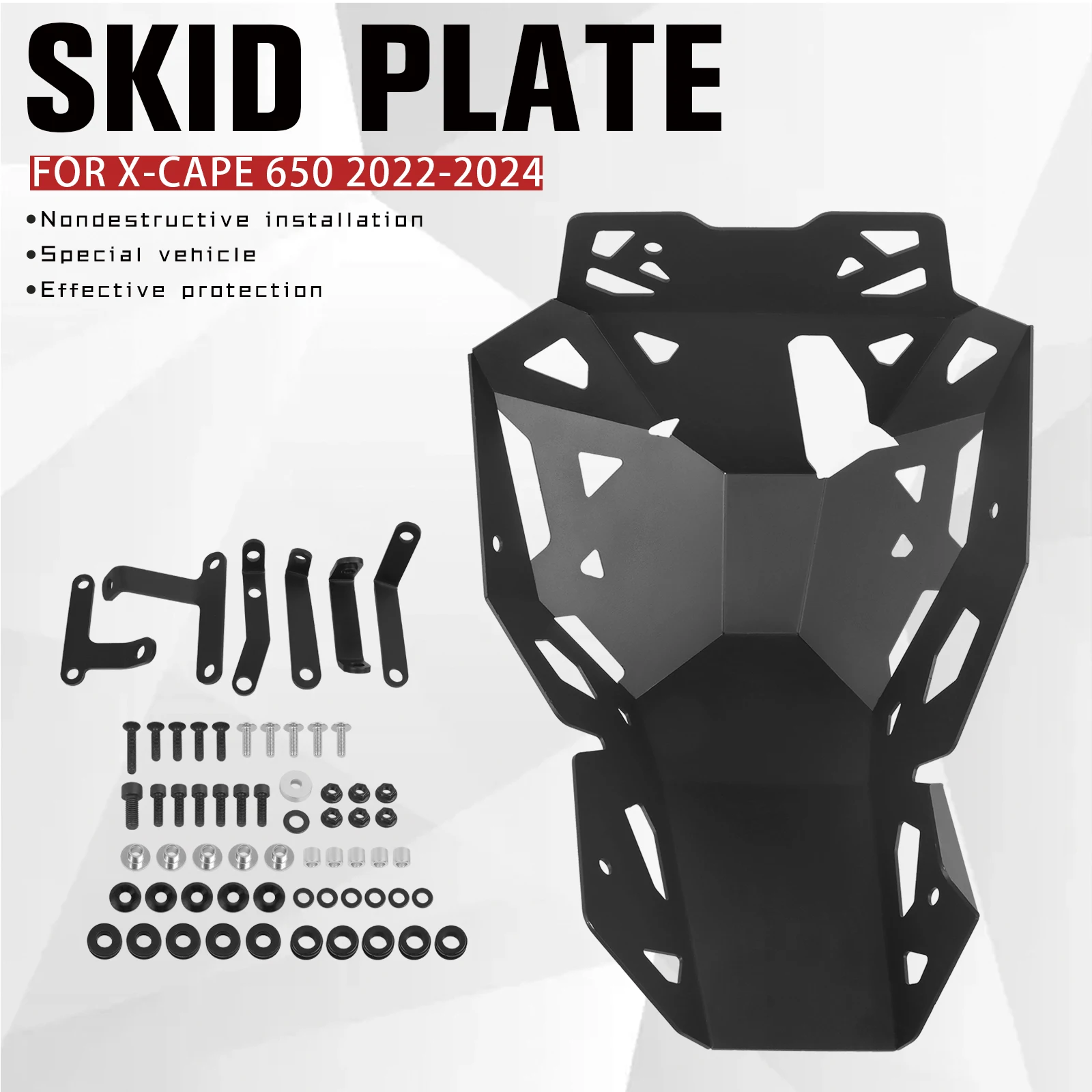 

Bash Plate For Moto Morini x-Cape XCap 650 2022 2023 2024 Motorcycle Skid Plate Belly Pan Engine Guard Bottom Chassis Protector