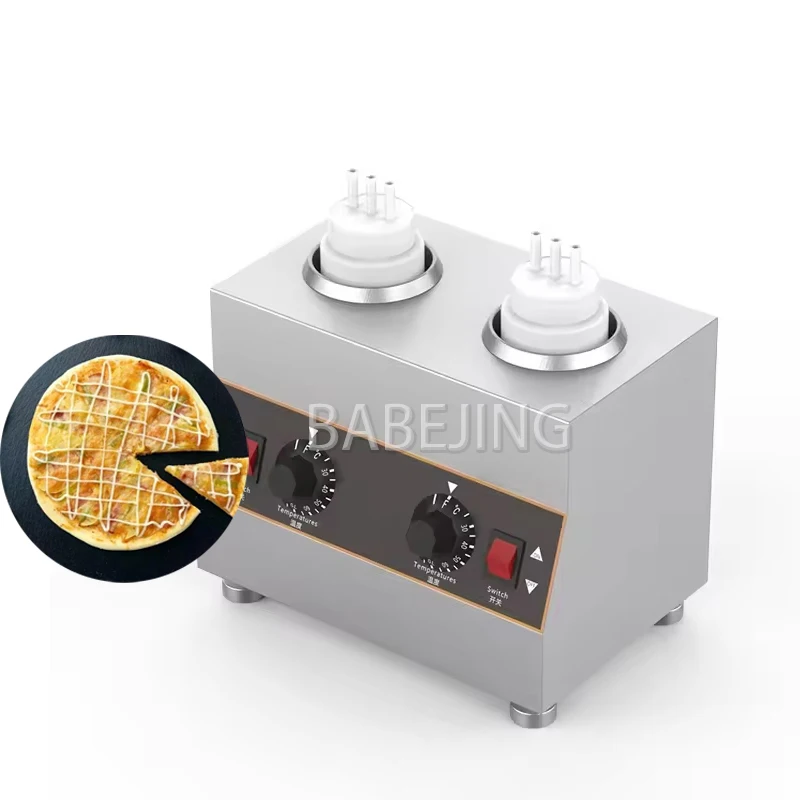 BABEJING الساخن بيع الشوكولاته توبر سخان صلصة الجبن ضغط زجاجة سخان