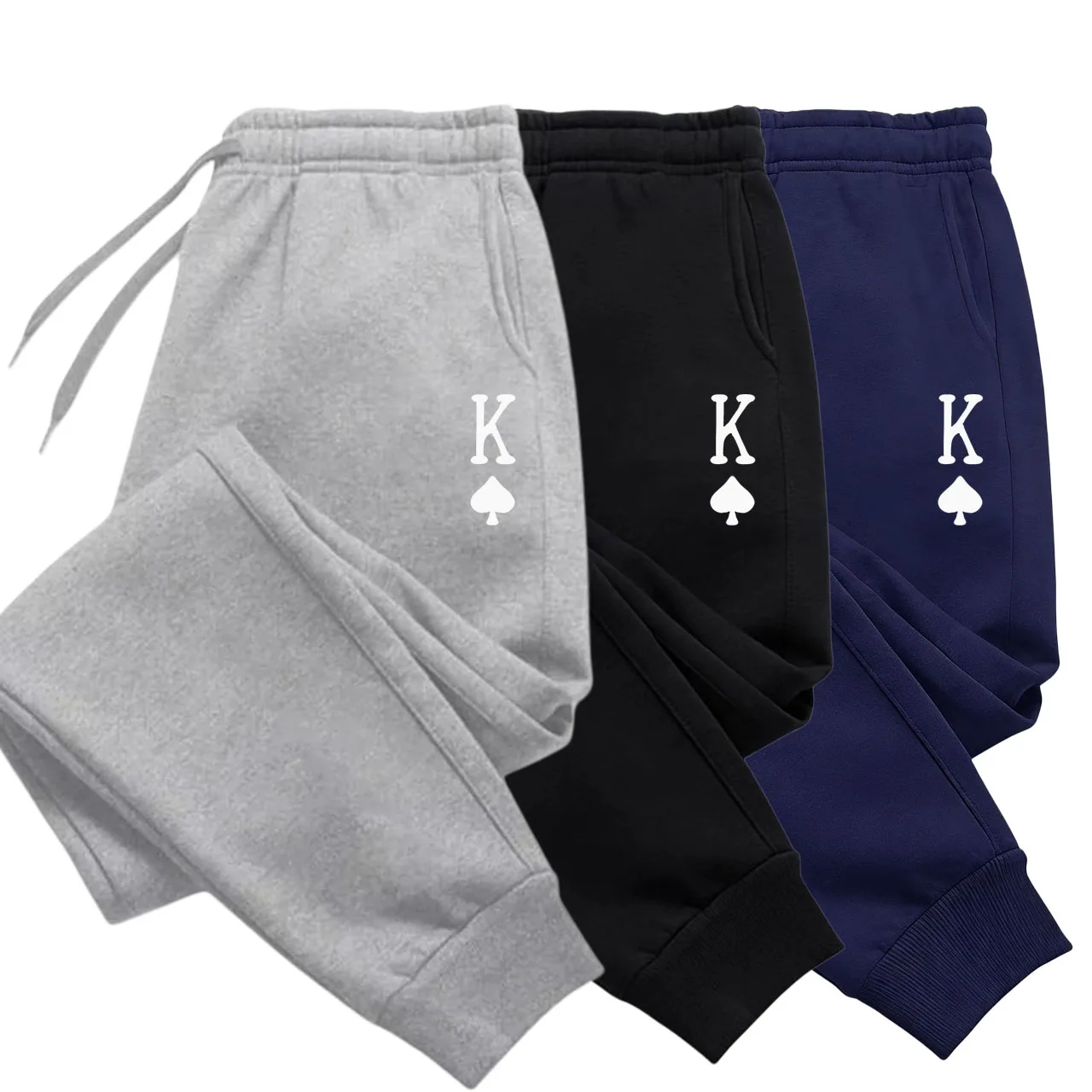 Newly designed printed sports pants, suitable for both men and women. Luxurious running pants, casual fitness pants.