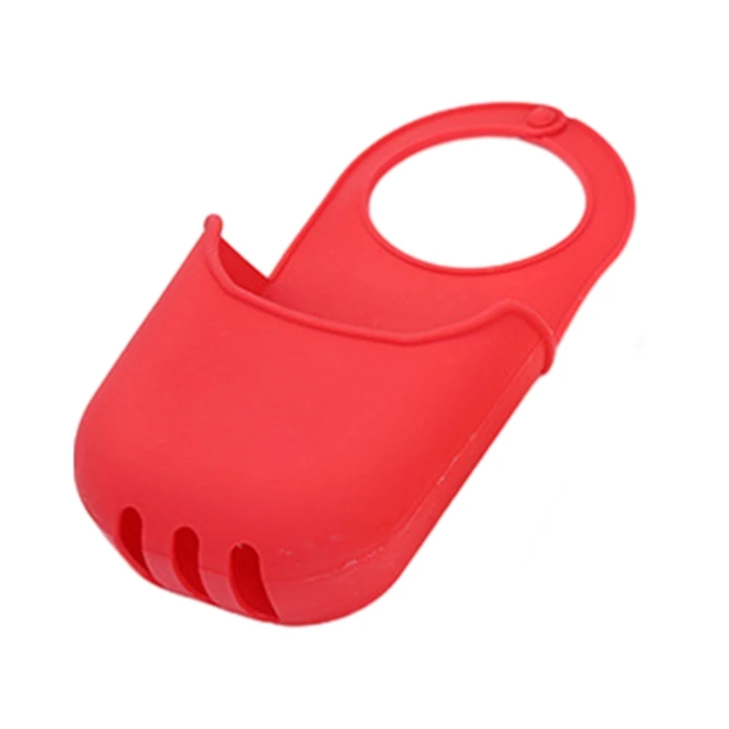 Escorredor silicone, bolsa armazenamento suporte esponja, escorredor sabonete versátil, envio direto