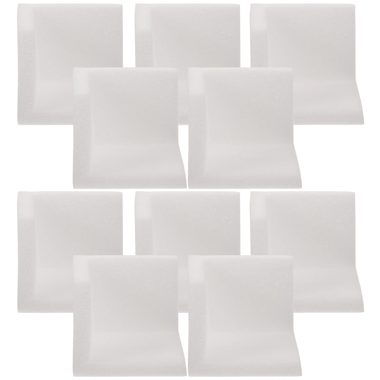 50pcs Corner Protectors Expanded Polyethylene Edge Guards For Furniture Picture Frame Shipping Storage Protection Bumpers