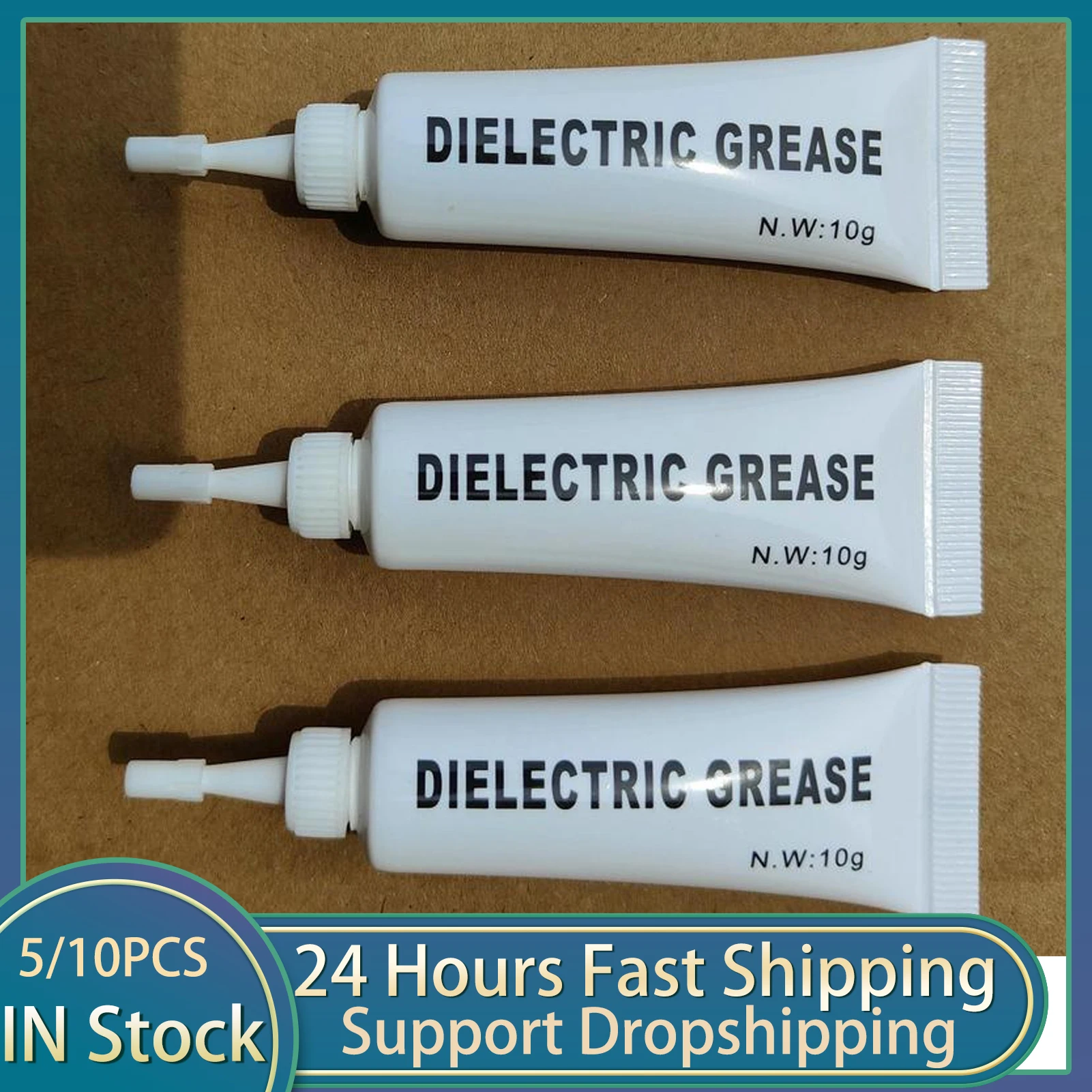 10g Dielectric Grease ซิลิโคนกันน้ํา Marine Grease ปลอดภัย 5pcs จาระบีอุณหภูมิสูงช่างประปาจาระบีรถยนต์อุปกรณ์เสริม