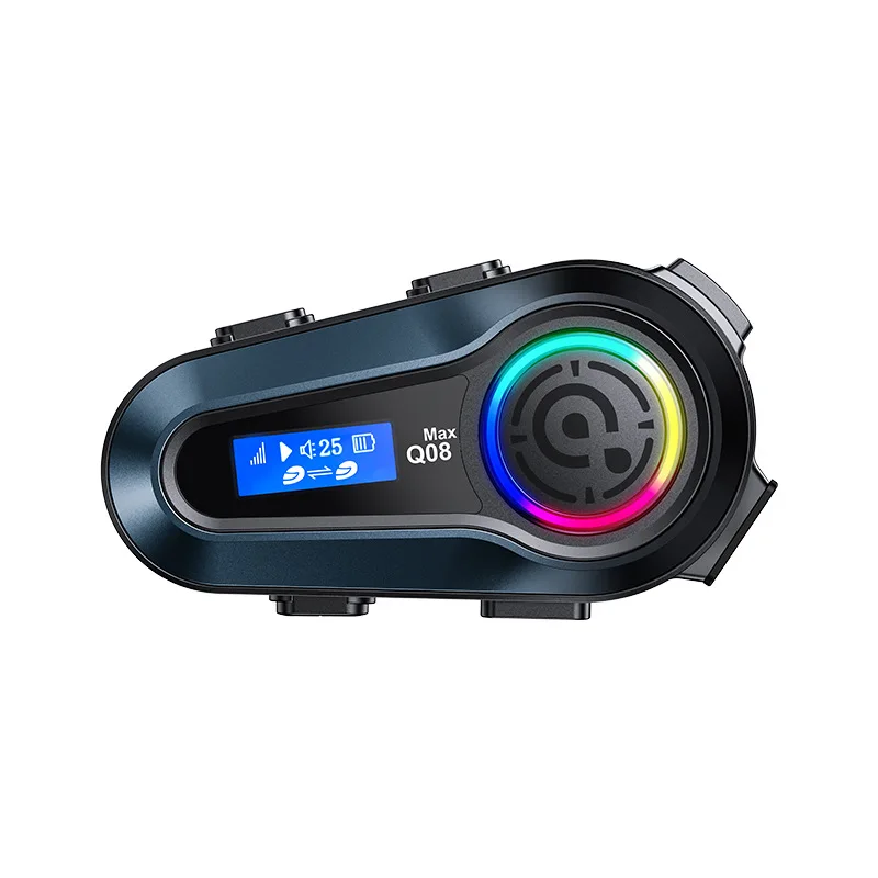 Motorradhelm Bluetooth Headset Intercom Mikrofon Universal Zubehör Vollhelm Halbhelm 3/4 Helm Face-off Helm – Detail 17