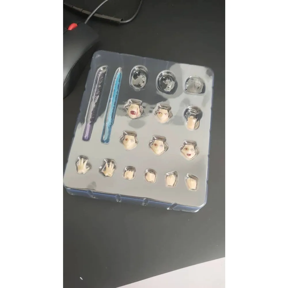 Arthurtoys 02A Naruto Sasuke Head Sculpting Accessories Package S.H.Figuarts Anime Action Figures Collection Model Toys Gifts