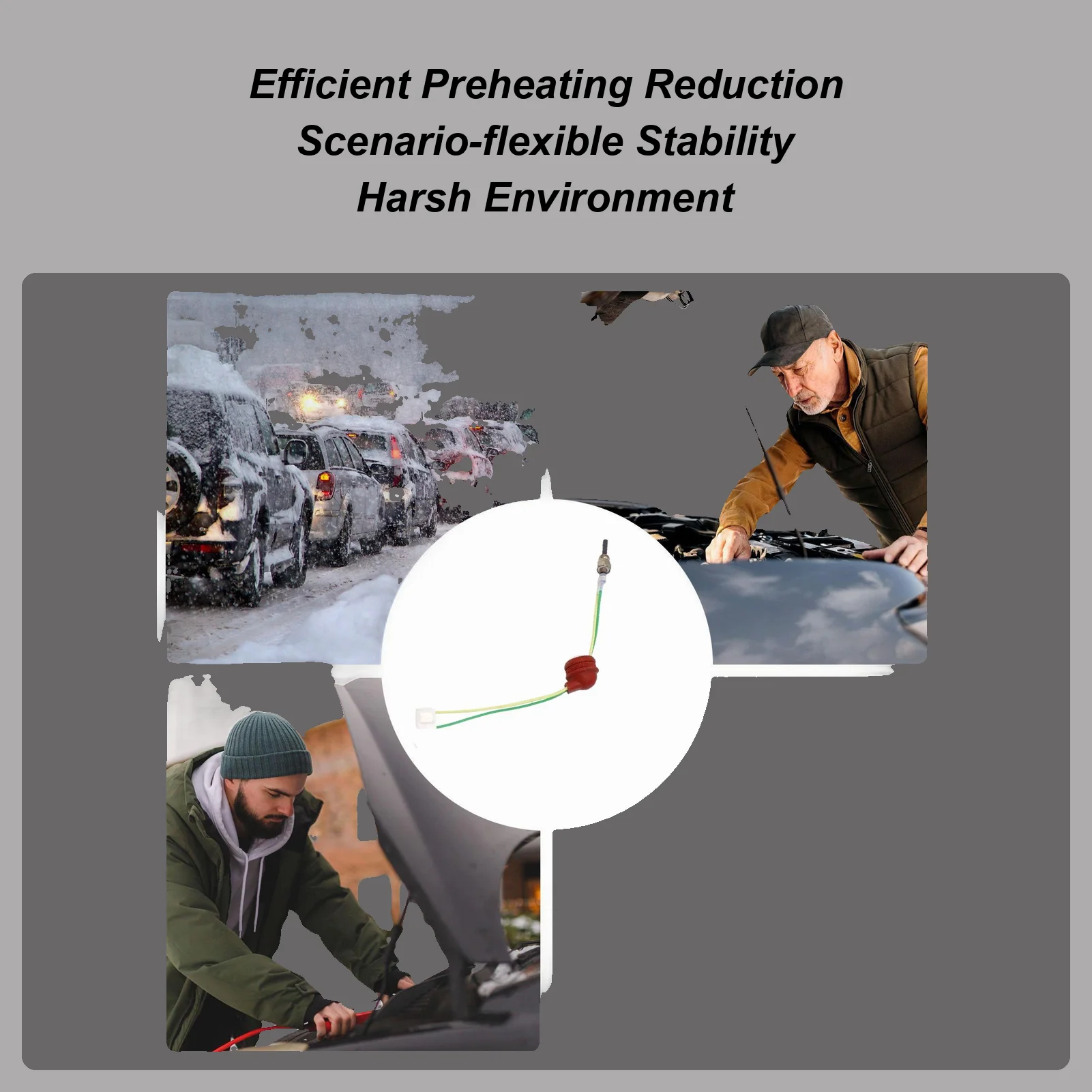 

Spark Plug 12V/24V Precise Ignition Needle Parking Heater Accessory For Electrical System Automotive Car Engine RV Truck Boat