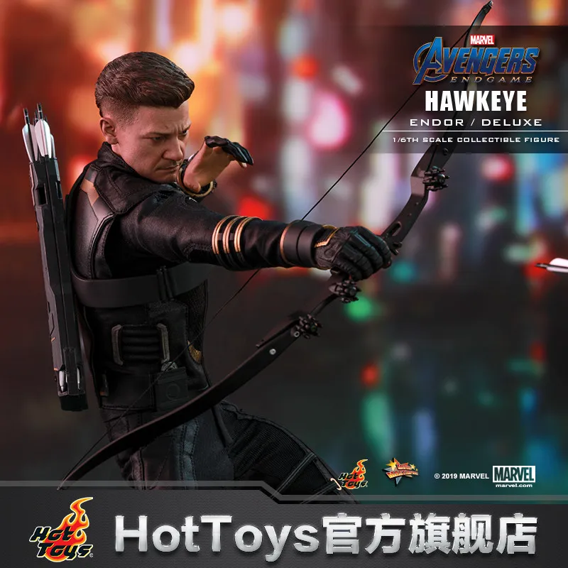 

HotToys Avengers Endgame Hawkeye 1:6 Scale Deluxe Collectible Action Figure Soldier Model Marvel Figurine For Collectors