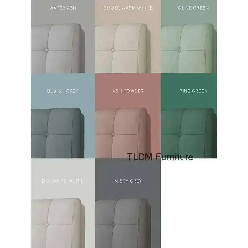 Hotel Headboards Backrest Soft Bed Bag for Headboards American Flannel Cloth Skin-Friendly Light Luxury Household Bed Headboards