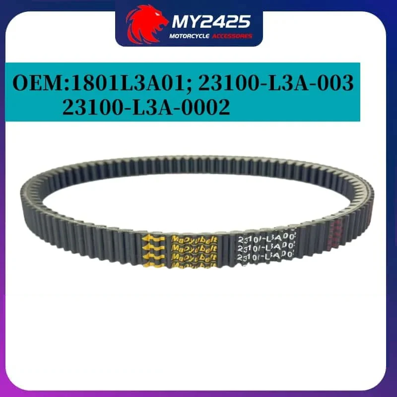 

Кевларовый приводной ремень для SYM Cruisym 300 L8/Joymax Z 300i ABS L9/GTS 300i ABS L6/RV250 RV270 RV/1B01L3A01 23100-L3A-0002