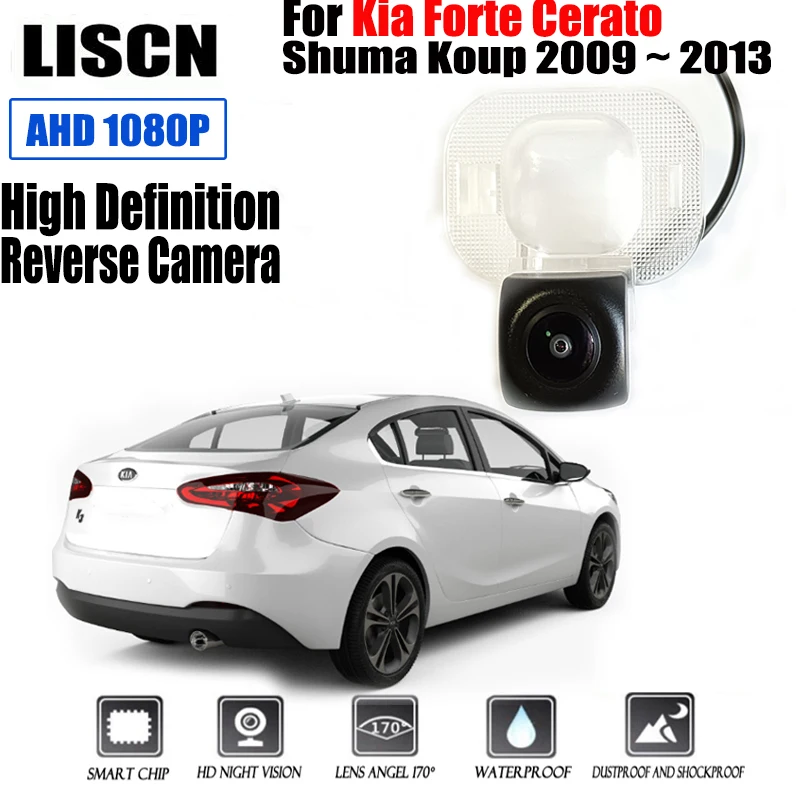 

HD Fisheye Rear Camera License Plate Camera For Kia Forte Cerato Shuma Koup 2009 ~ 2013 Backup Reversing Camera