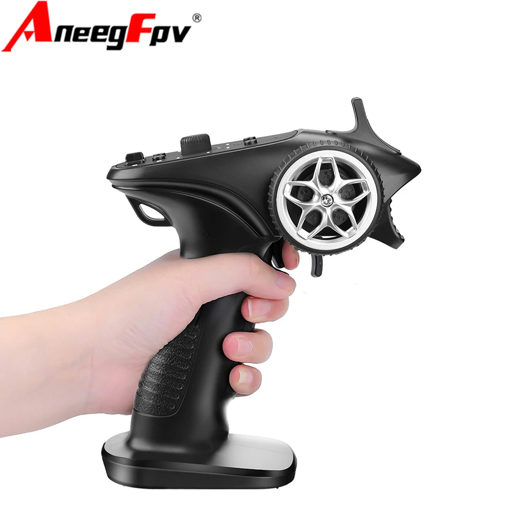 GA-4H-TX TX4 2.4GHz 4CH Sistema radio Trasmettitore Controller Telecomando con ricevitore per RC Auto Barca Serbatoio Crawler