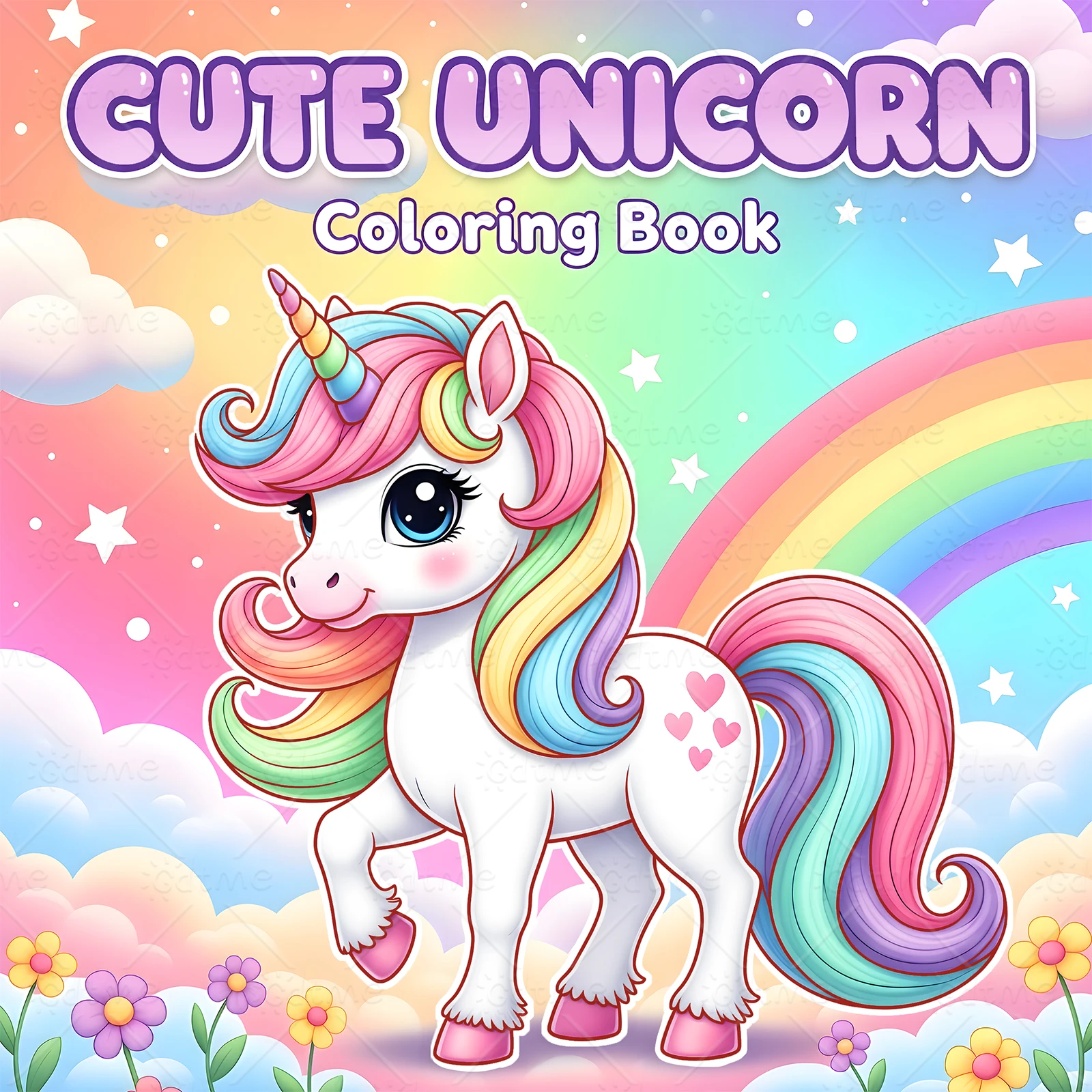 Cute Cartoon Coloring Book Thick Paper for Adults Teens for Relaxation and Healing Moments - Perfect for Holiday Gatherings