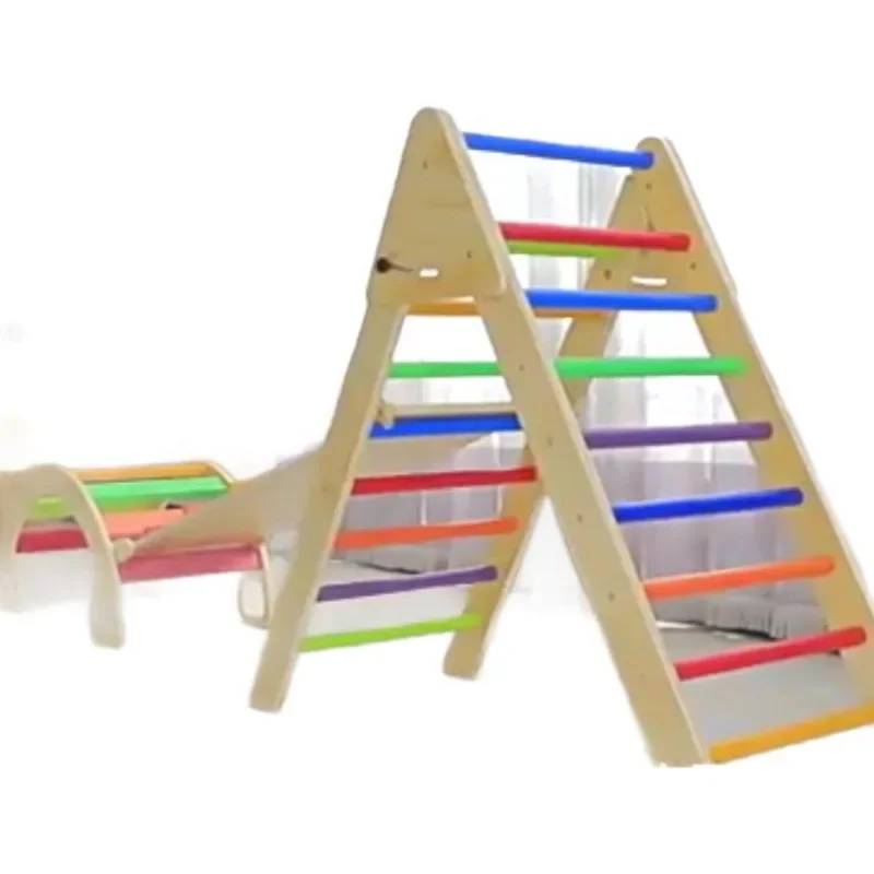 Children's combination climbing frame, exercising  balance ability, grasping and folding tripods