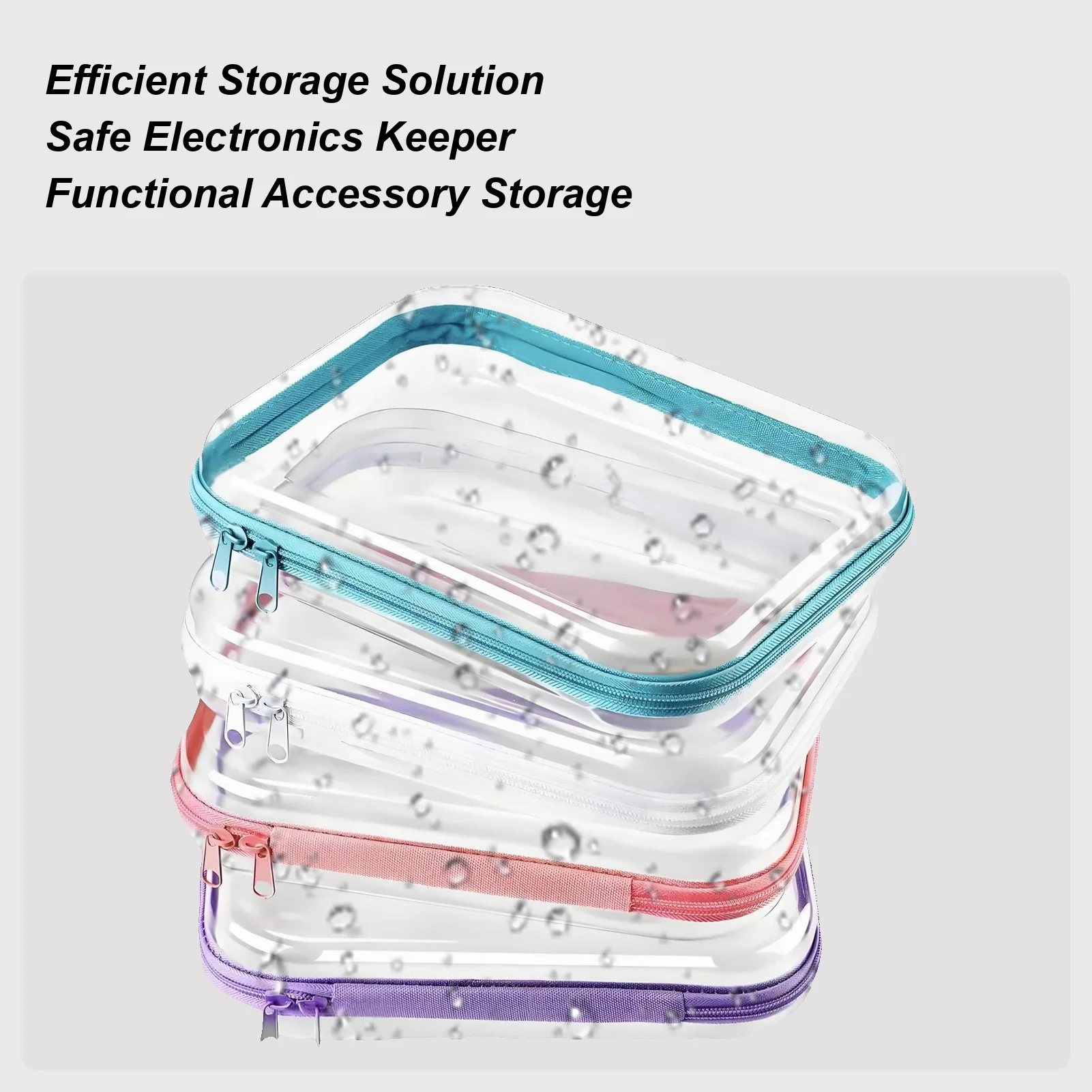 

Прозрачные сумки на молнии, прозрачная сумка для макияжа, дорожные сумки, 4-компонентные контейнеры для хранения, органайзер для туалетных принадлежностей, пенал для женщин, путешествий