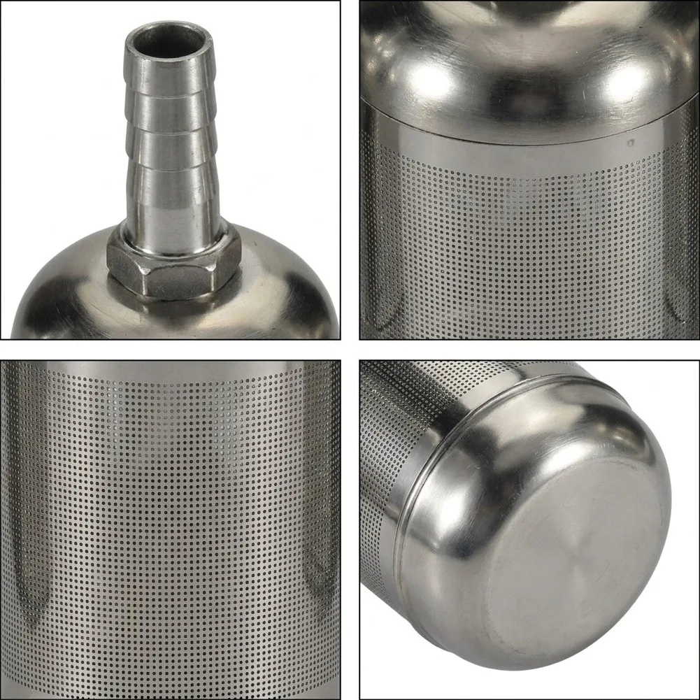 Stainless Steel 304 Inlet Strainer for Pressure Systems Designed for Car Washing and Exterior Maintenance Stainless