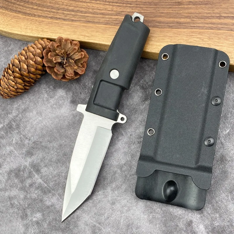 

Новый небольшой нож для выживания с фиксированным лезвием и ножнами 5Cr13Mov, лезвие EDC, уличный нож, карманный инструмент для самообороны, высокая твердость