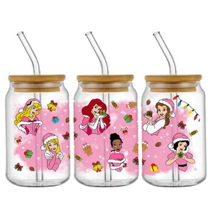 Christmas Transfer Stickers, Pink Point, UV, DTF Cup, Wraps Mug, DIY 3D Wrap Decal, Waterproof Glass, 16oz 8 Main sales helmet ls2 pink - №7