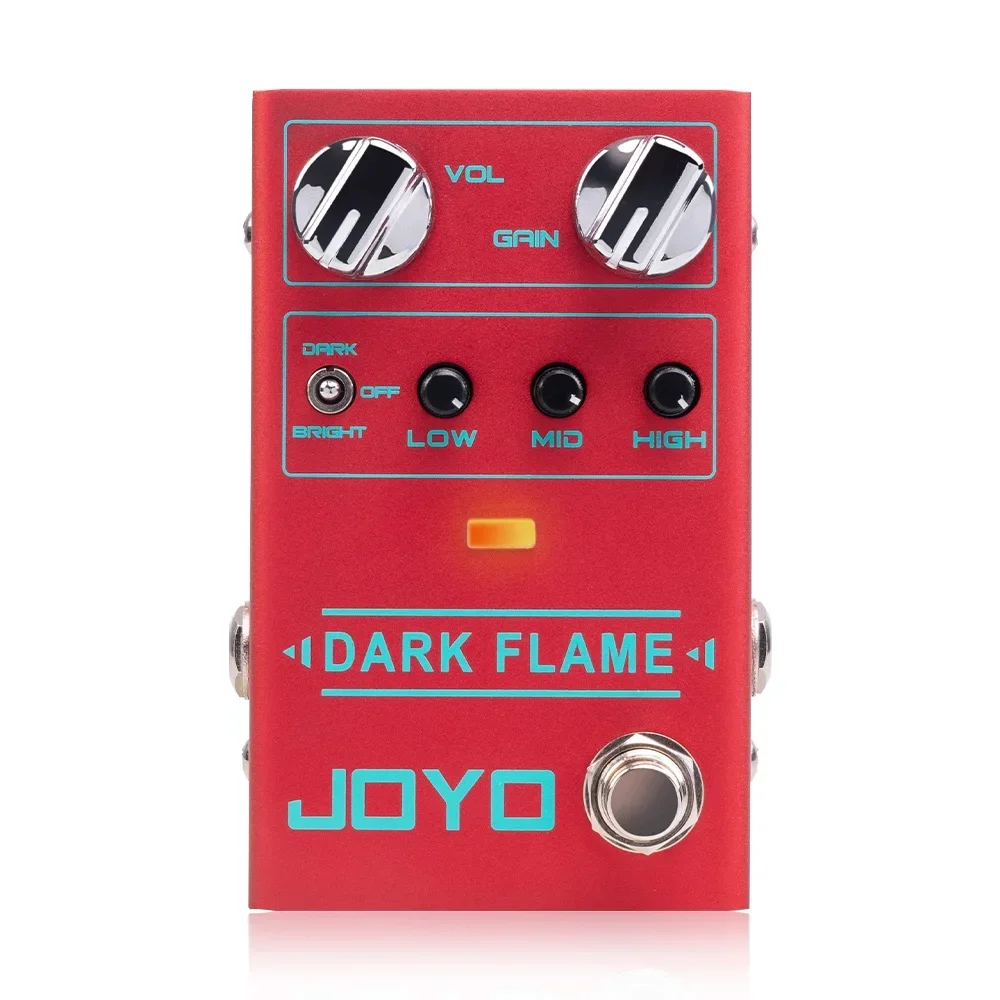 

JOYO R-17 Dark Flame Modern Metal High Gain Distortion Pedal Multiple Tones 3 Band EQ for Guitar Riffs and Solos