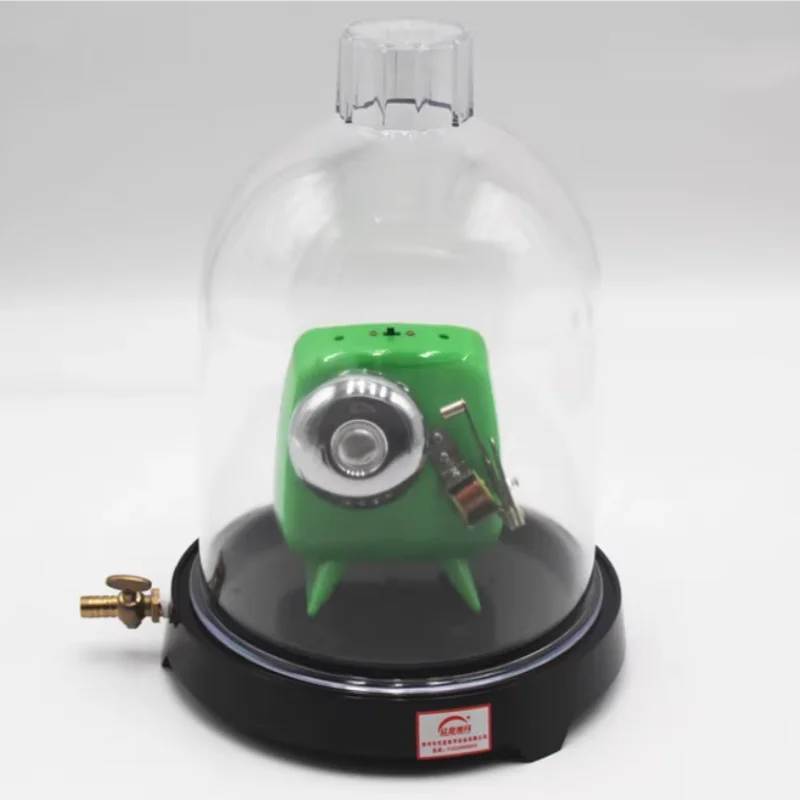 

Вакуумная вытяжка, всасывающий диск, колокол в вакуумной лаборатории, пластиковая банка, звуковая физика, научный экспериментальный инструмент