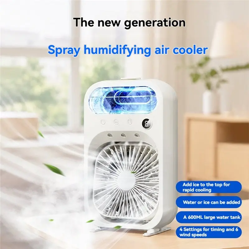 A76G-USB Air-Cooling Humidifying Mist Fan Portable USB Misting Mini B
