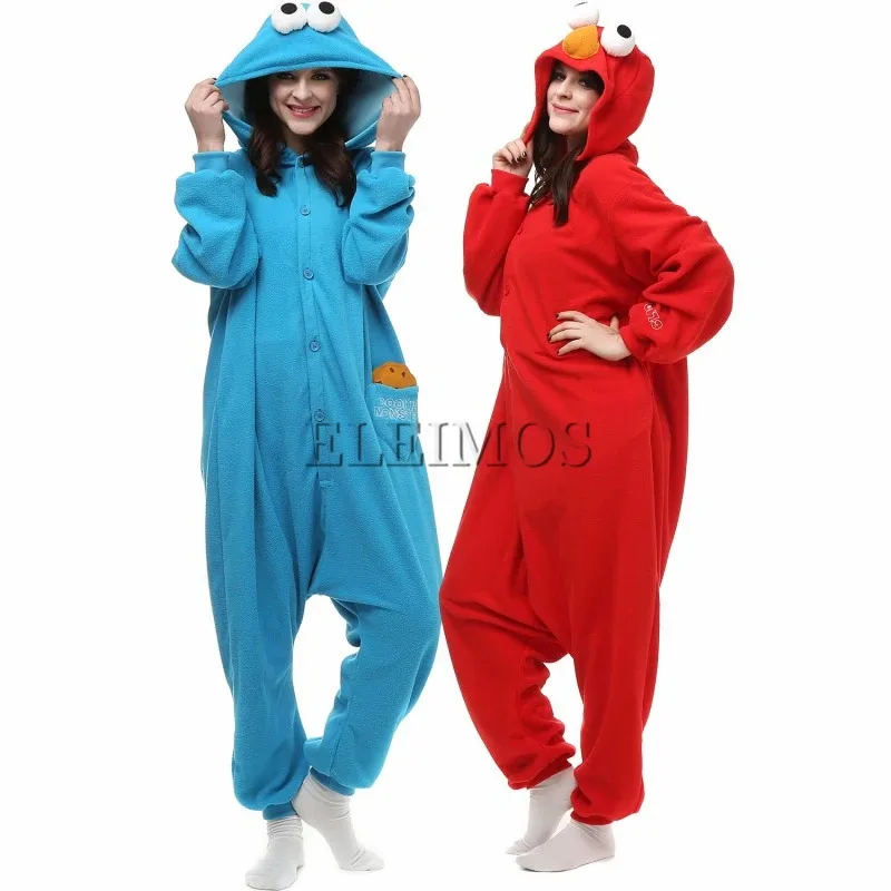 2025 새로운 할로윈 Onesie 동물 Kigurumi 캥거루 개 잠옷 성인 오리 돼지 만화 점프 슈트 잠옷 애니메이션 코스프레 Cos ☆ ★ 이에 ☆ ★