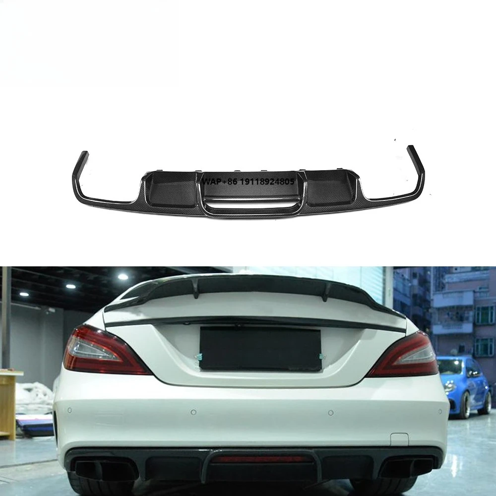 

Carbon Fiber Car Diffuser for Ben Z W218 CLS63 AMG 15-17