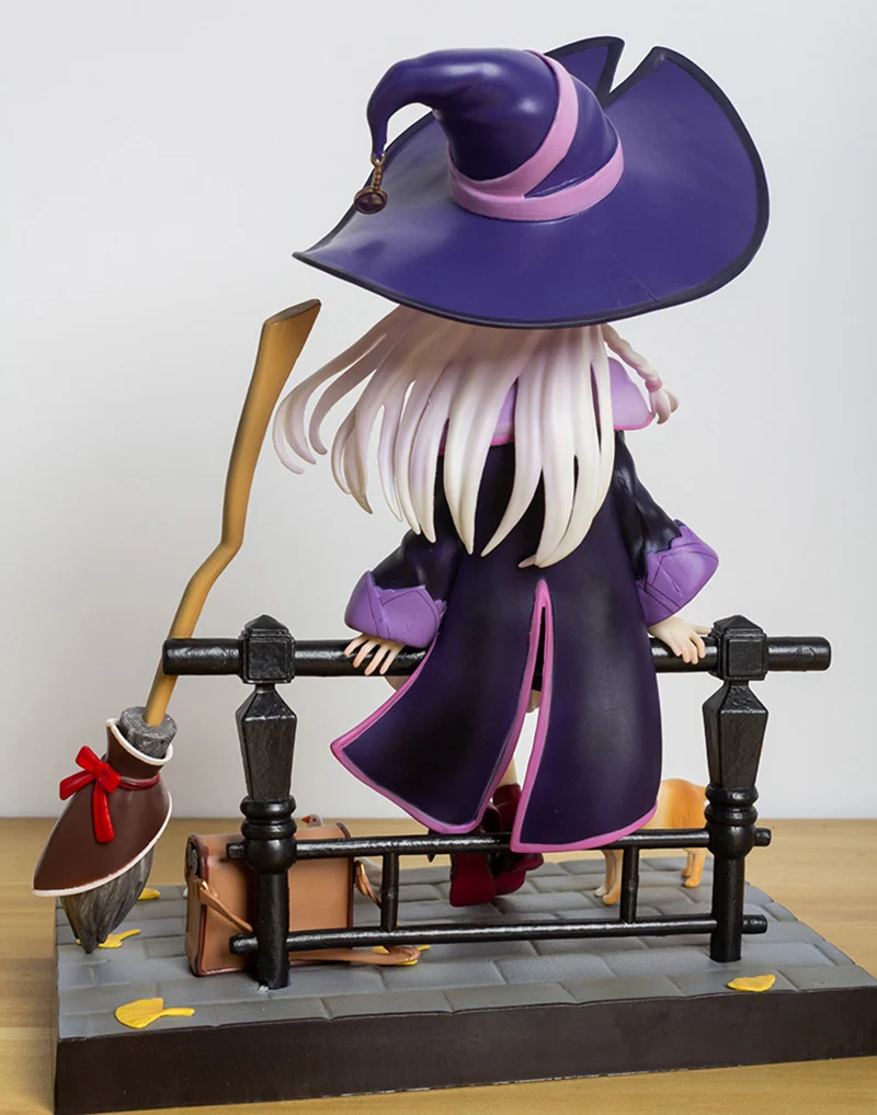 Anime Wandering Witch Elaina Pvc Figurine Grey Devil Irenee Gk Limited Edition Resin Handmade Statue Figure Model Toys 26cm