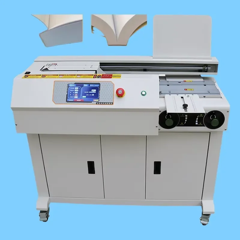 High Quality Hot Glue Binding Machine Tape Binding Machine A4 Book Automatic Glue Binding Machine for Book