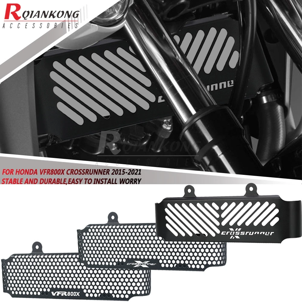 2015-2021 Motorcycle Radiator Guard Grille Cover Oil Cooler Guard Covers For Honda VFR800X VFR800 VFR 800 X 800X Crossrunner