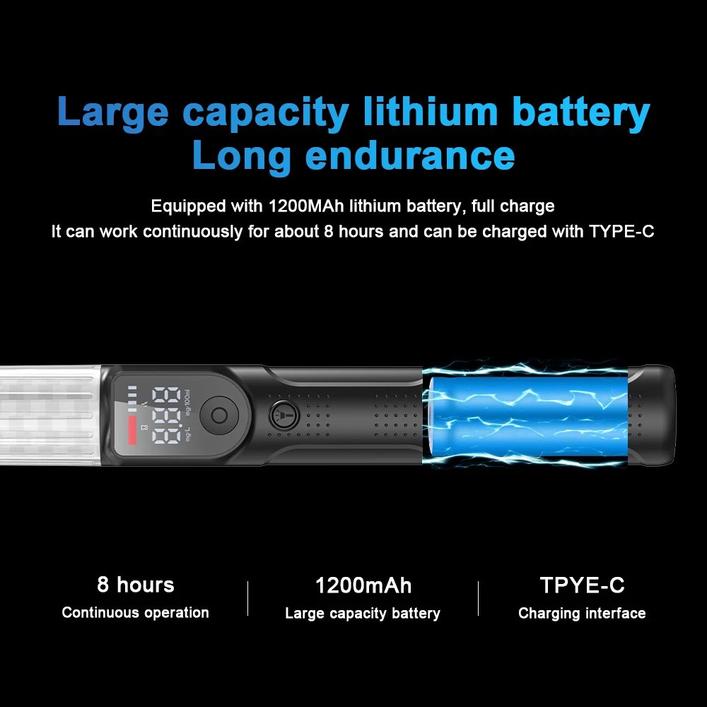 Customized new breathalyzer voice broadcast portable highlight non-contact LED display alcohol tester with semiconductor sensor