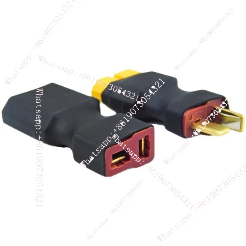 

60 female to non-slip T plug male 60 male to non-slip T plug female, two adapters
